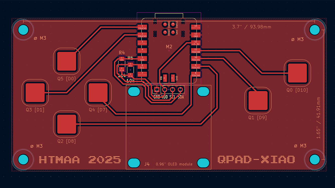 Quentin Board with XIAO RP2040